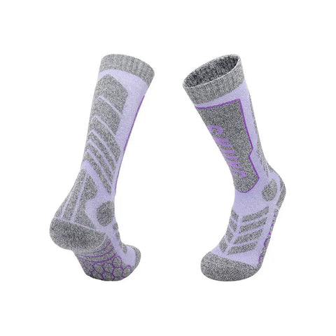 Winter Professional Ski Long Tube Warm-keeping Socks Looty Lush