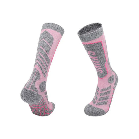 Winter Professional Ski Long Tube Warm-keeping Socks Looty Lush