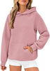 Women's Long Sleeve Hooded Fashion Tops Looty Lush