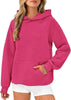 Women's Long Sleeve Hooded Fashion Tops Looty Lush