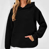 Women's Long Sleeve Hooded Fashion Tops Looty Lush