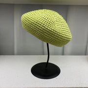 Women's Summer Large Size Thin Woven Beret Looty Lush