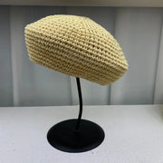 Women's Summer Large Size Thin Woven Beret Looty Lush