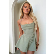 Women's Suspender Jumpsuit Looty Lush