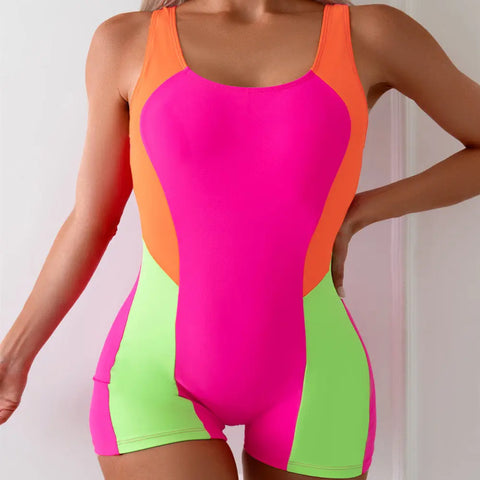 Women's Three-color One-piece Swimsuit Looty Lush