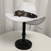 Women's Western Cowboy Hat Love Decorative Chain Top Hat Looty Lush