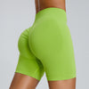 Seamless Yoga Shorts Women's Three-point High Waist Looty Lush