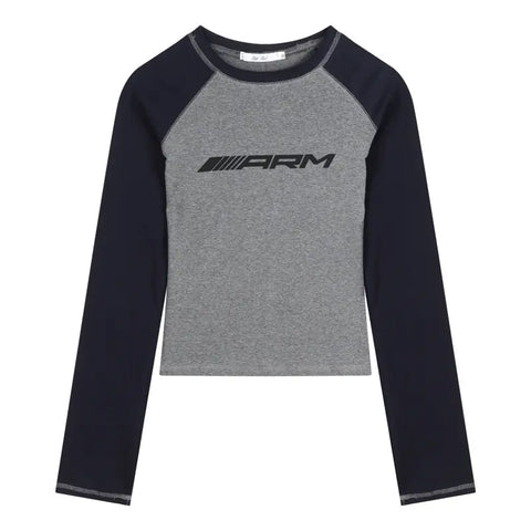 Looty Lush American Vintage Long Sleeve Raglan T-shirt