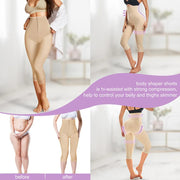 High Waist Body Shaping Butt-lift Underwear High-end Close-fitting And Slim-fitting Sports Fitness Waist Slimming And Belly Contracting Looty Lush