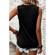 Looty Lush Leisure Loose Outer Wear Sleeveless Top