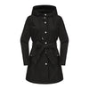 Spring And Autumn New Hooded Waterproof Coat Containing Belt Thin Looty Lush