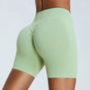 Seamless Yoga Shorts Women's Three-point High Waist Looty Lush