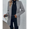 Women's Mid-length Woolen Coat Looty Lush