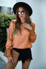 Long Sleeve Solid Color Round Neck Shirt